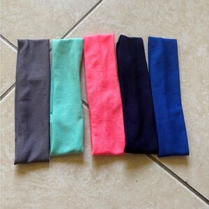 5 colorful headbands for sports